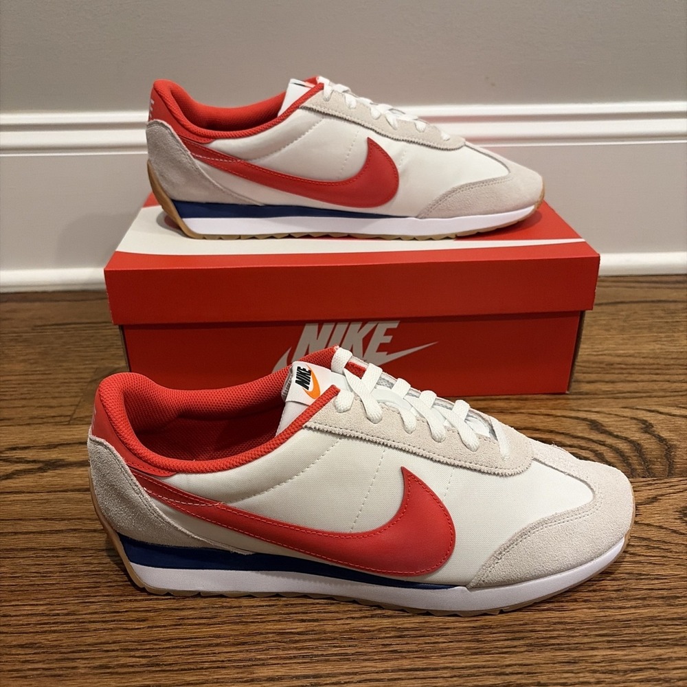 Nike Pacific White Crimson Platinum Tint Shoes Men's Size 11.5 HQ2052-101